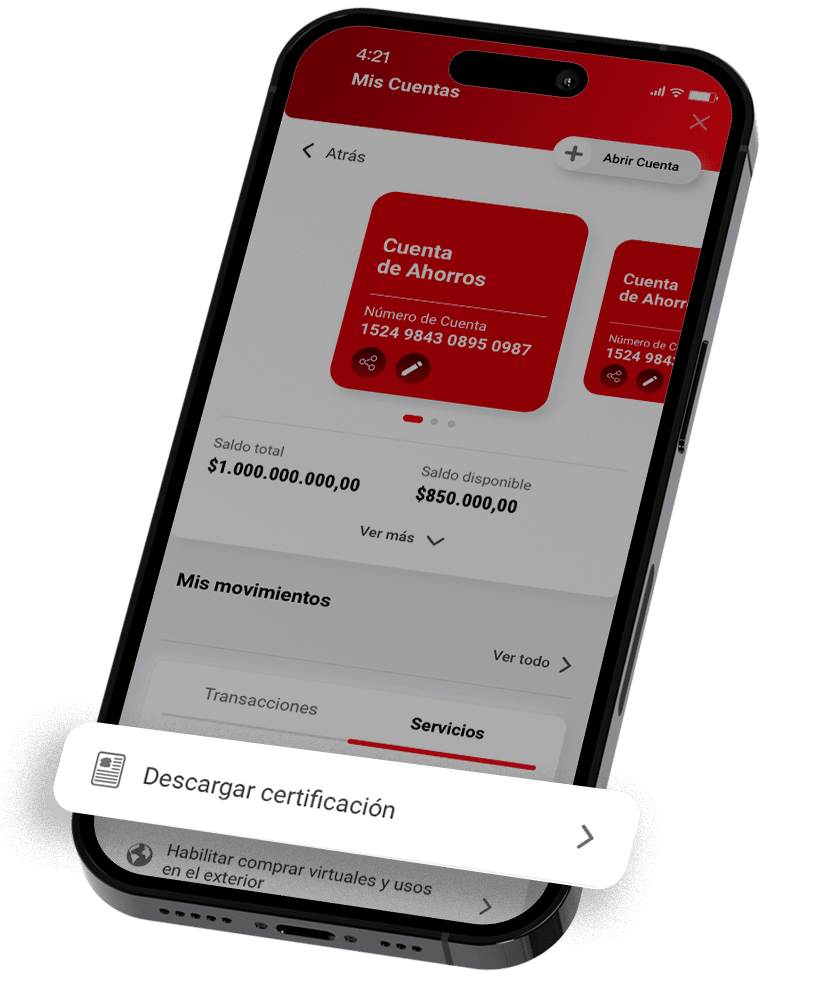 Ingrese su nueva Clave Virtual